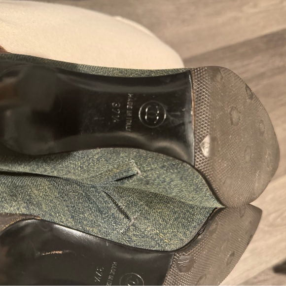 Chanel denim boots - Picture 4 of 6